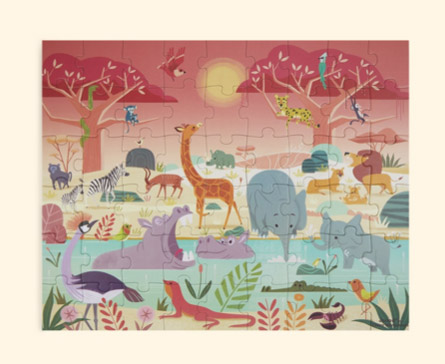 Puzzle Animal Reserve jigsaw