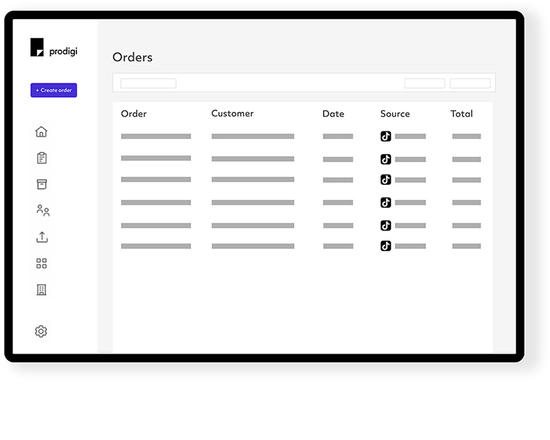 Automatic order processing