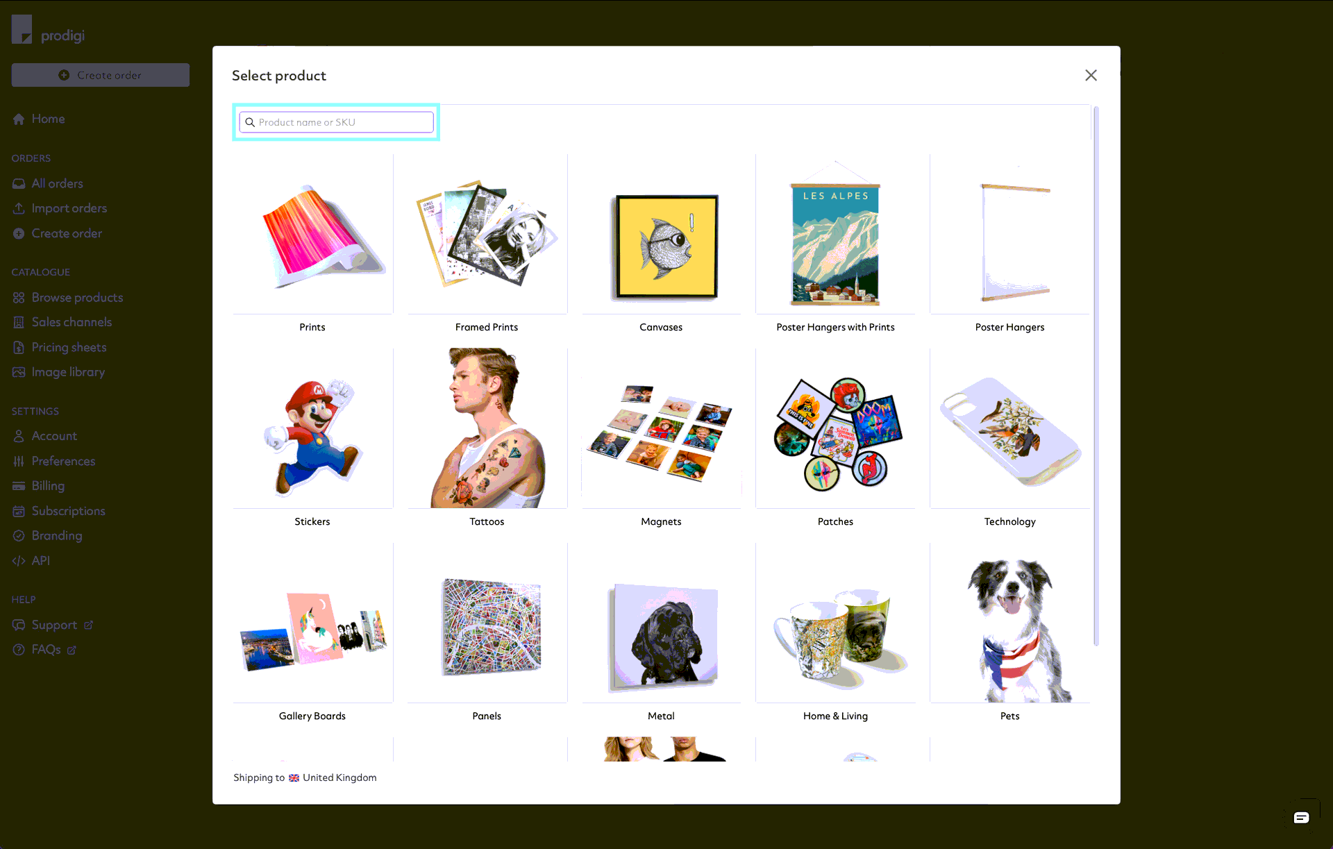 Prodigi TikTok product configuration step 3